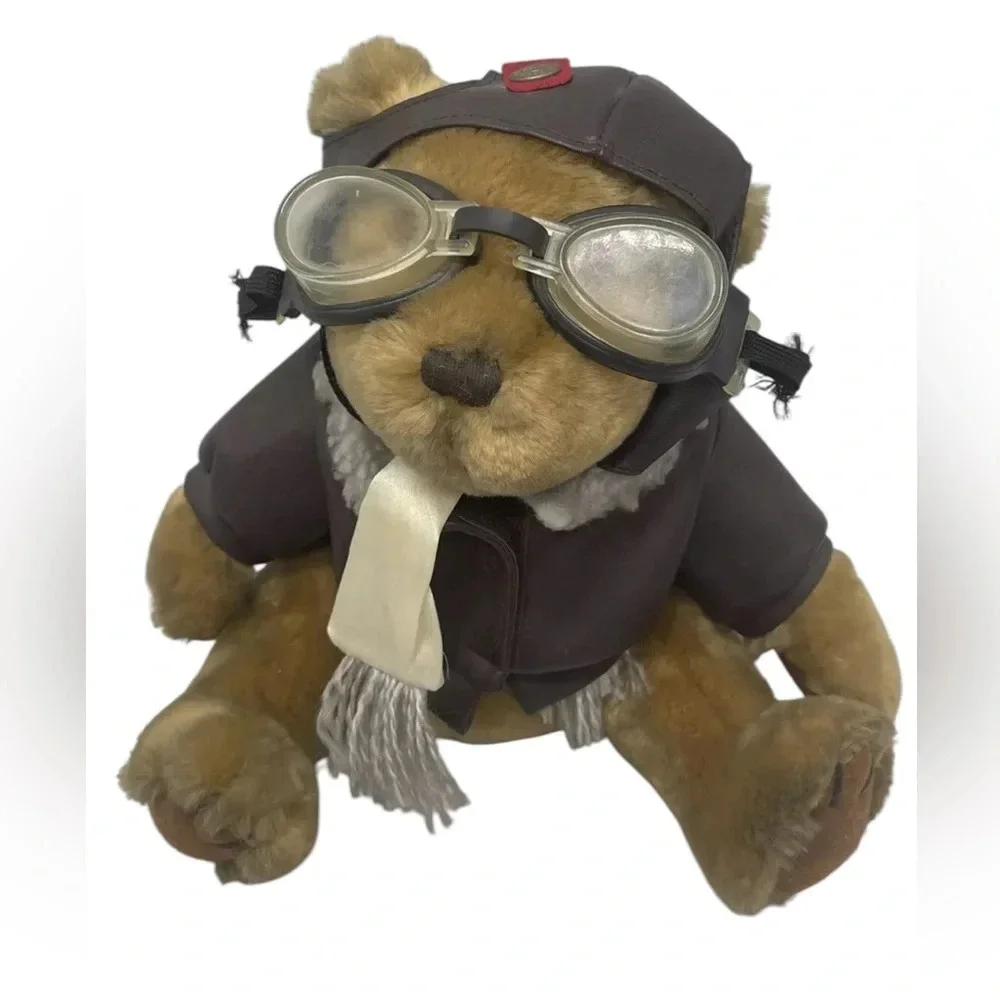 Radar Brass Button Collectibles Teddy Bear - 9